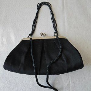 Classic Black Clutch/Evening Purse